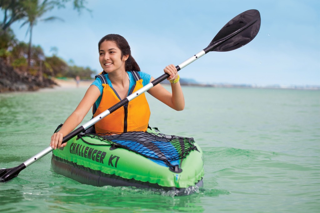 Intex 68305NP Challenger Kayak 1 Persoons 274x76x33 cm - Afbeelding 3