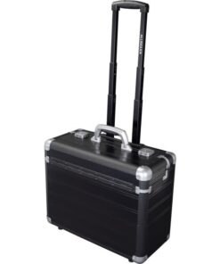 Juscha JU-45166 Pilotenkoffer Alumaxx Discovery Aluminium Mat Zwart