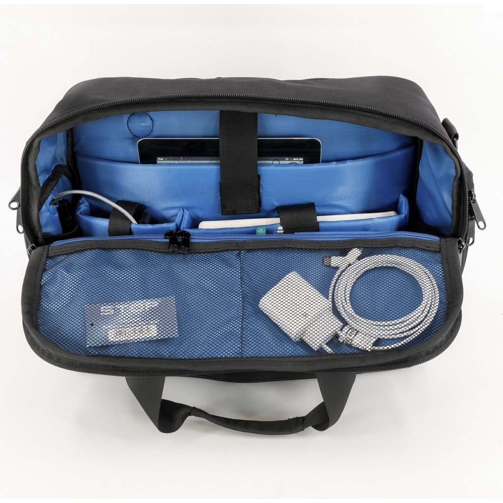 Juscha JU-46203 Laptoptas STOP Nias 29x39x4.5 cm Zwart - Afbeelding 3