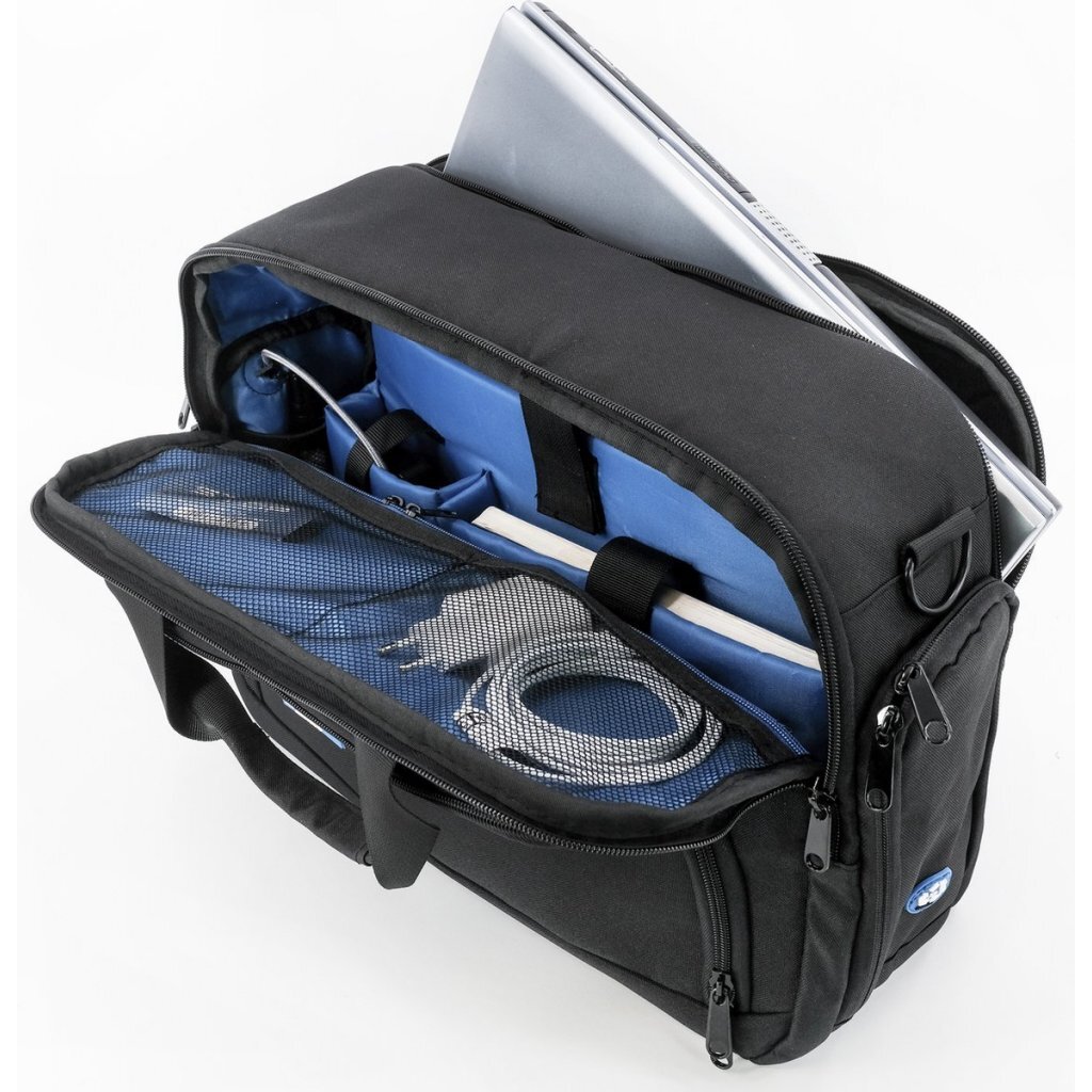 Juscha JU-46203 Laptoptas STOP Nias 29x39x4.5 cm Zwart - Afbeelding 4