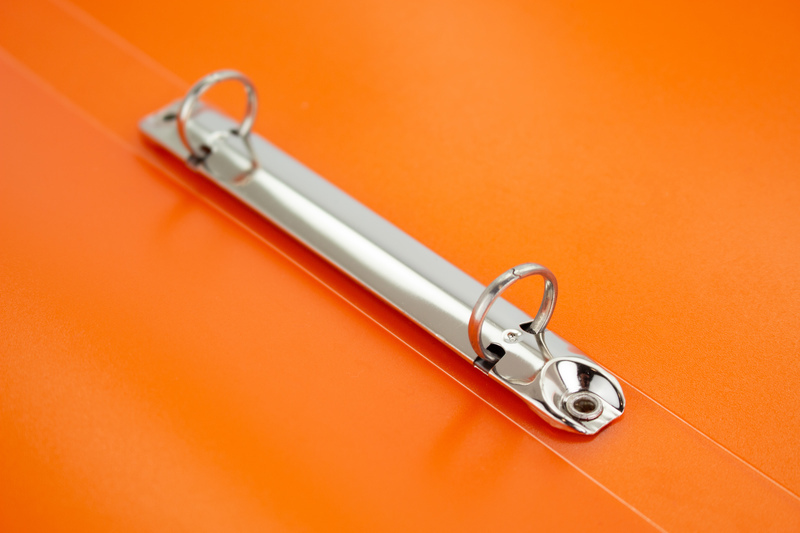 Kangaro K-58190628 Ringband 2 Rings 16mm Oranje Transparant - Afbeelding 3