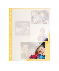 Kangaro K-6618 Fotointerieur 23-rings 20 Vel Fotokarton Goud