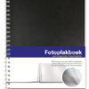 Kangaro K-750113 Fotoplakboek 33x23cm Zwart. Met Pergamijnvellen. 36+36 Vel