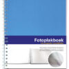 Kangaro K-750114 Fotoplakboek 33x23cm Blauw. Met Pergamijnvellen. 36+36 Vel