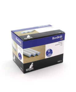 Kangaro K-N100WD Bordkrijt Stofvrij Wit 100 Stuks
