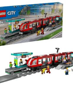 Lego City 60423 Treinen Stadstram en Station