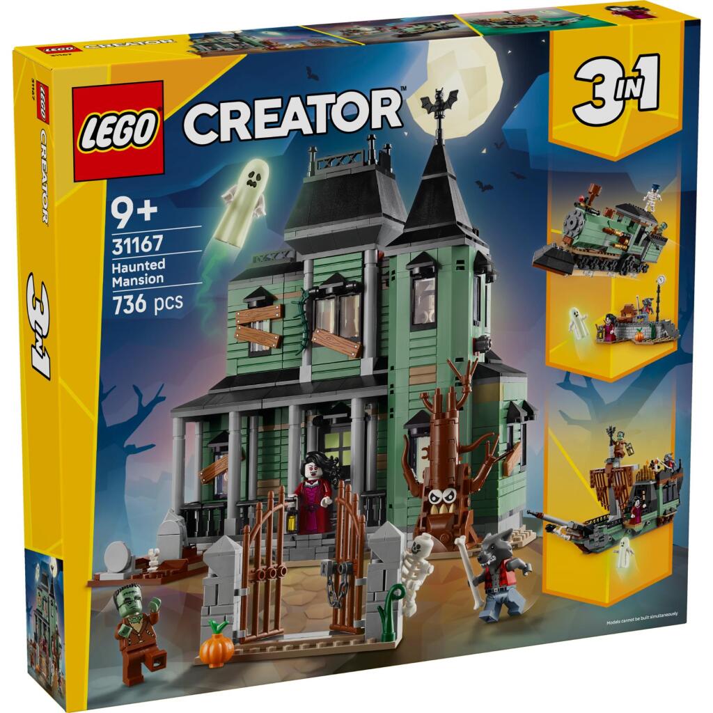 Lego Creator 31167 3in1 Spookhuis