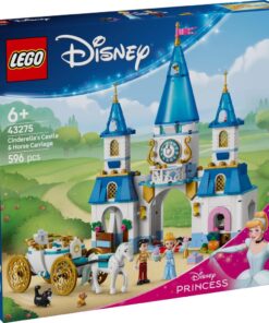 Lego Disney Princess 43275 Assepoesters Kasteel en Paardenkoets