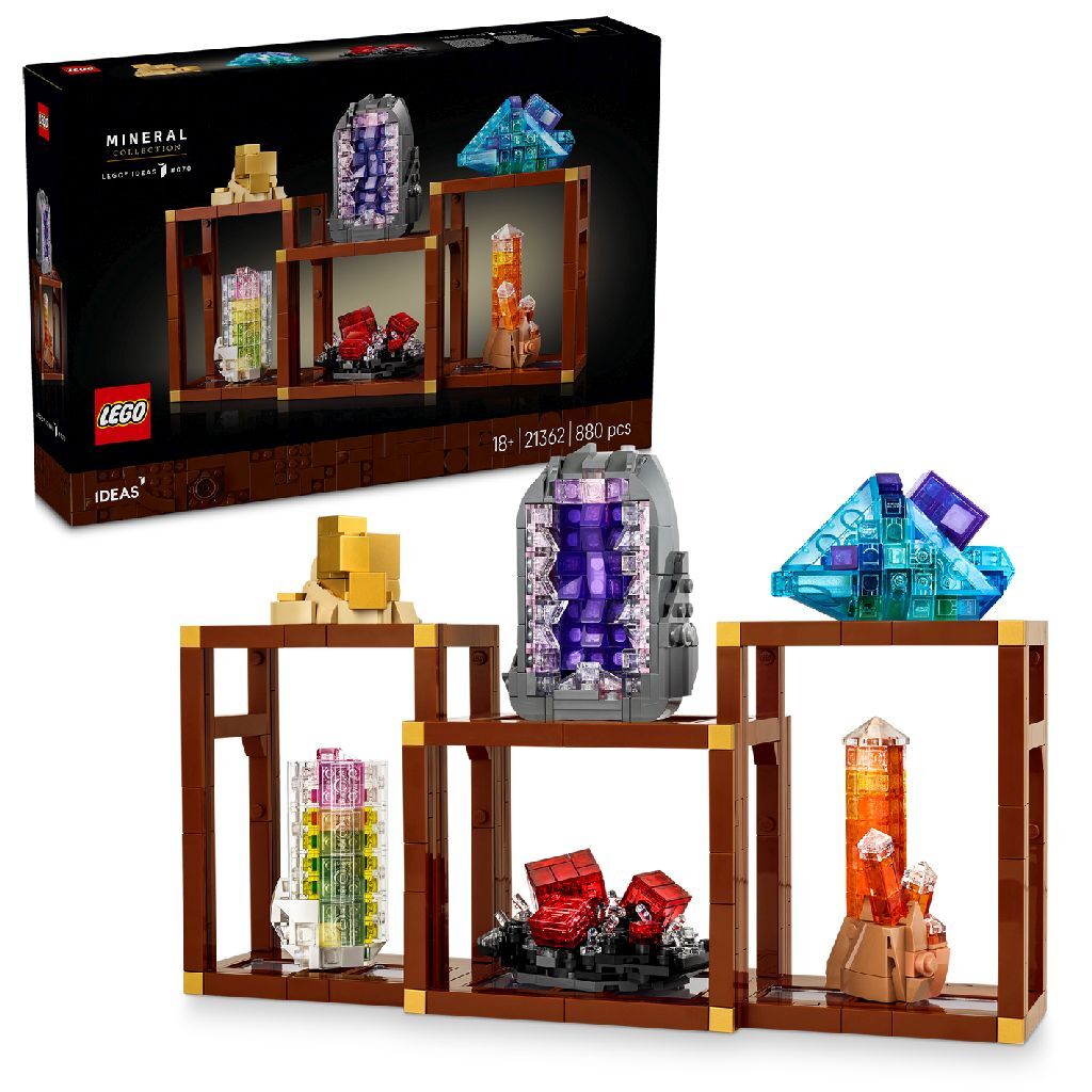 Lego Ideas 21362 Mineralenverzameling
