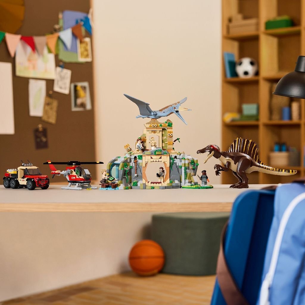 Lego Jurassic World 76976 Spinosaurus en Quetzalcoatlus Luchtmissie - Afbeelding 3