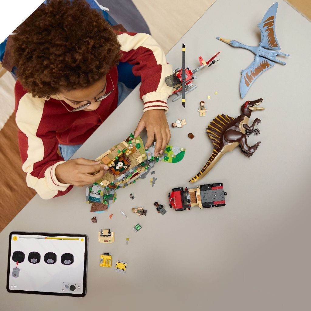 Lego Jurassic World 76976 Spinosaurus en Quetzalcoatlus Luchtmissie - Afbeelding 4