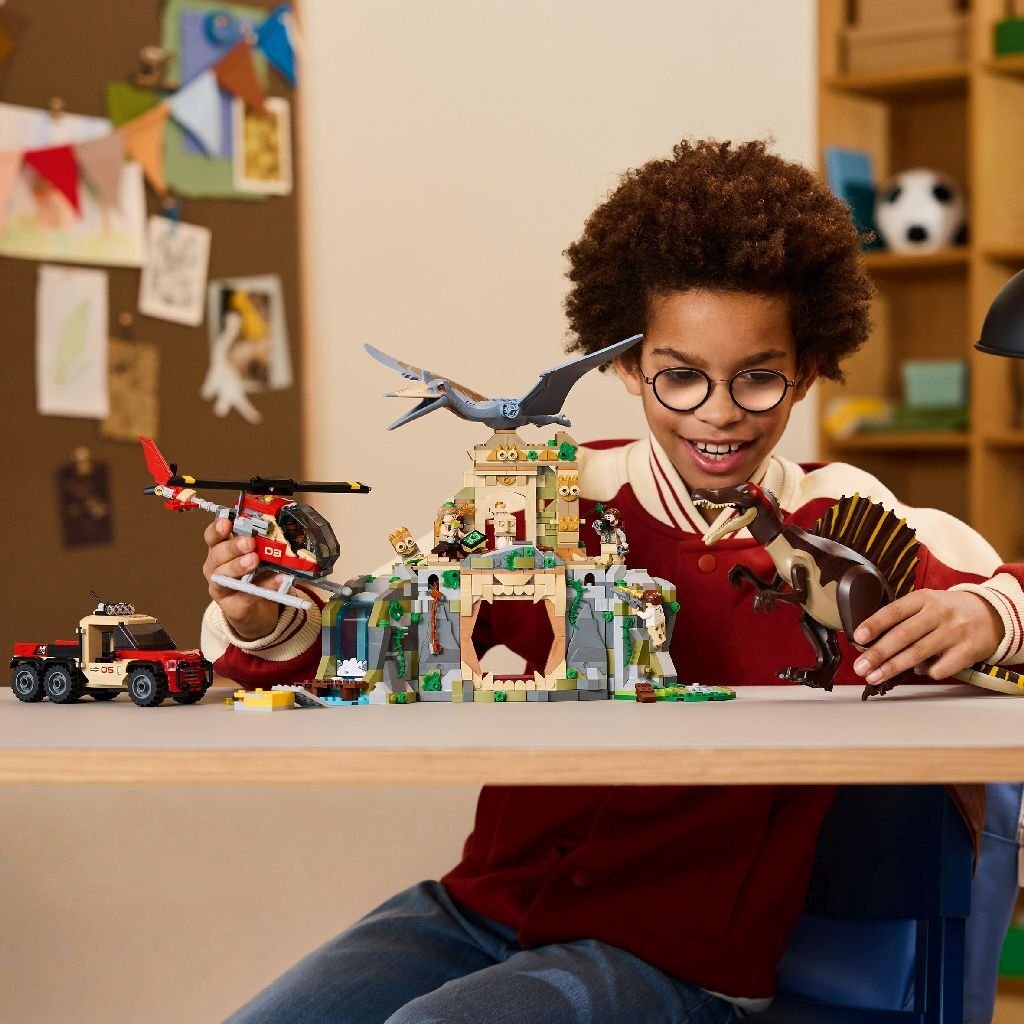 Lego Jurassic World 76976 Spinosaurus en Quetzalcoatlus Luchtmissie - Afbeelding 5