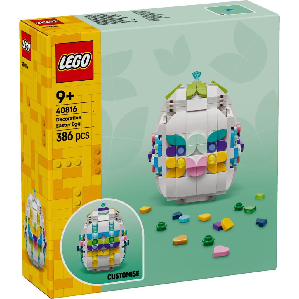 Lego Seasons and Occasions 40816 Paasei Versieren