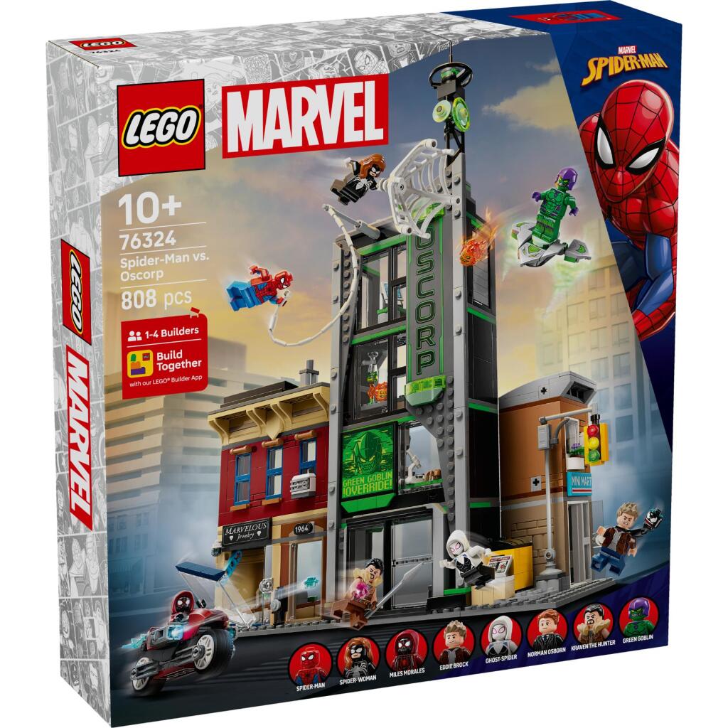 Lego Super Heroes 76324 Marvel Spider-Man vs Oscorp