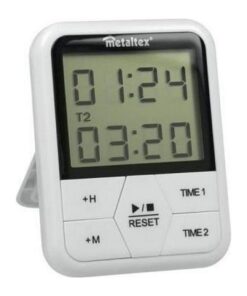 Metaltex Digitale Timer 11x8 cm Wit
