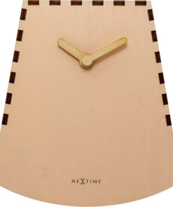 NeXtime NE-5207RZ Tafelklok Rocky 19.5x18x8.8 Cm Hout Zalm