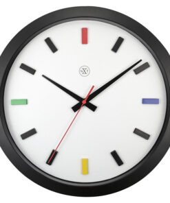 NeXtime NX-7362DI Kleurrijke Wandklok - 36cm - Stille Klok - Multicolor - NXt By - "Mix"