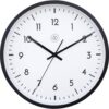 NeXtime NX-7369ZW Wandklok Easy Big 30 cm Zwart/Wit
