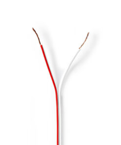 Nedis CAGW0500WT1000 Speaker-kabel 2x 0