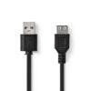 Nedis CCGT60010BK10 Kabel Usb 2.0 A Male - Usb A Female 1