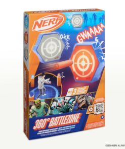 Nerf 360 Graden Battlezone + Licht en Geluid