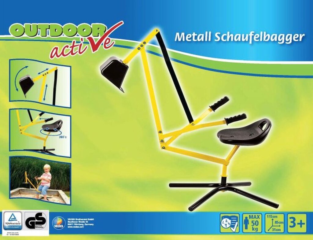 Outdoor Digger Kindergraafmachine