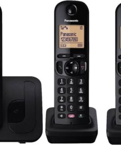 Panasonic KX-TGC253NLB Telefoon Trio Black