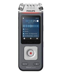 Philips DVT6110 VoiceTracer Audiorecorder Zwart/Zilver