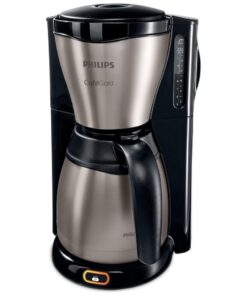 Philips HD7548/20 Caf&eacute; Gaia Koffiezetapparaat RVS/Zwart