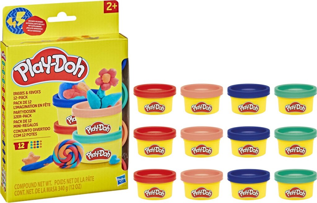 Playdoh Treats And Favors 12 Pack