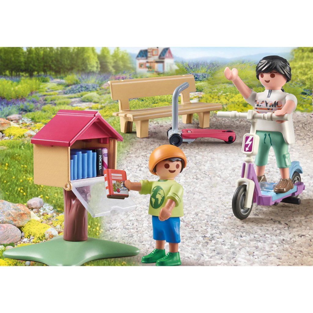 Playmobil 71511 My Life Boekenruil voor Boekenwurm - Afbeelding 3