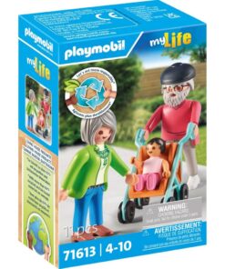 Playmobil 71613 My Life Grootouders met Baby
