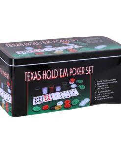 Pokerset in Blik 200-delig