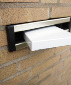 Raadhuis RD-351104-5 Brievenbusdoos 17x25cm Wit 650grs Duplex 5 Stuks