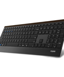 Rapoo Toetsenbord Mm Slim Zwart E9500m