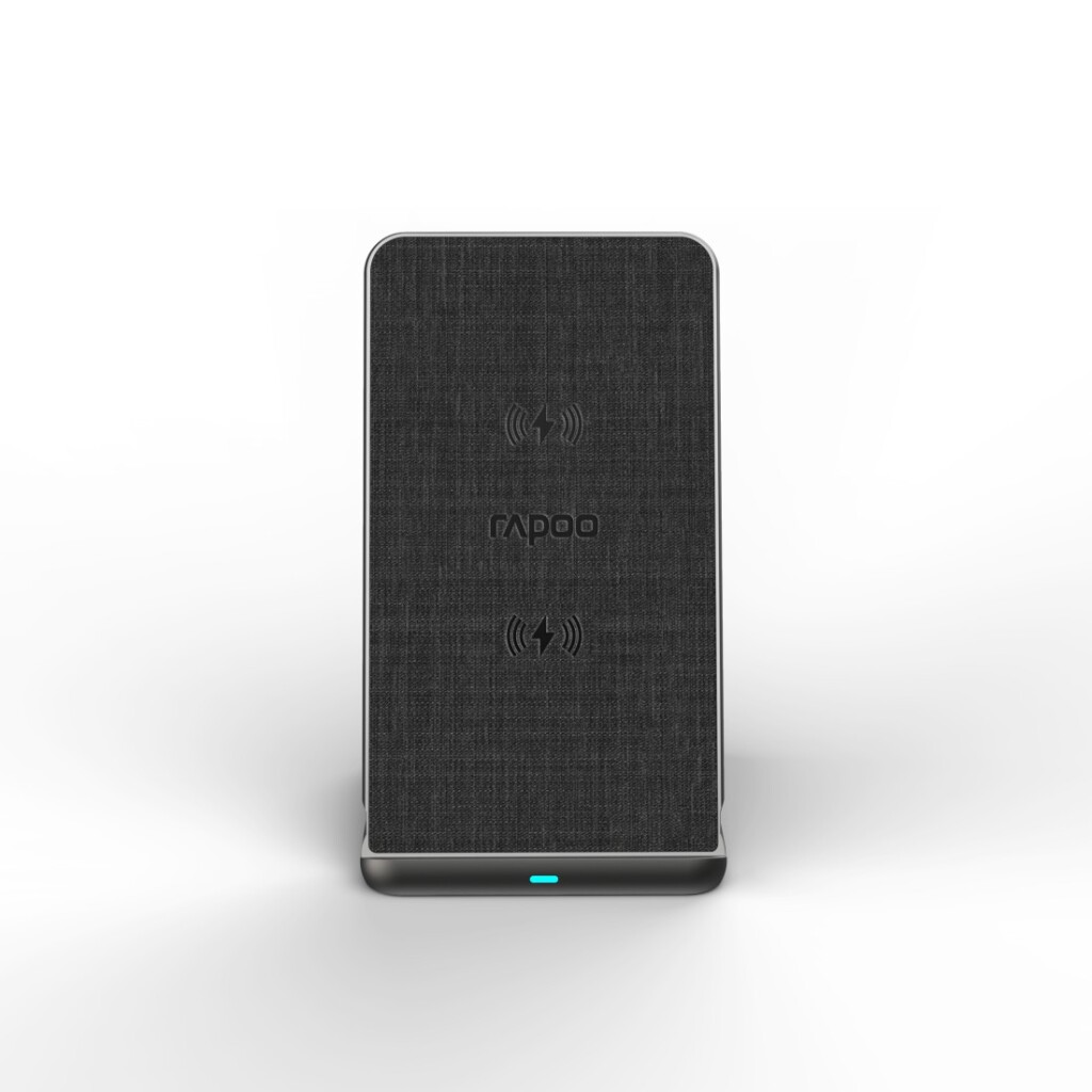 Rapoo XC360 Draadloze Qi Lader Stand 15W Grijs - Afbeelding 4