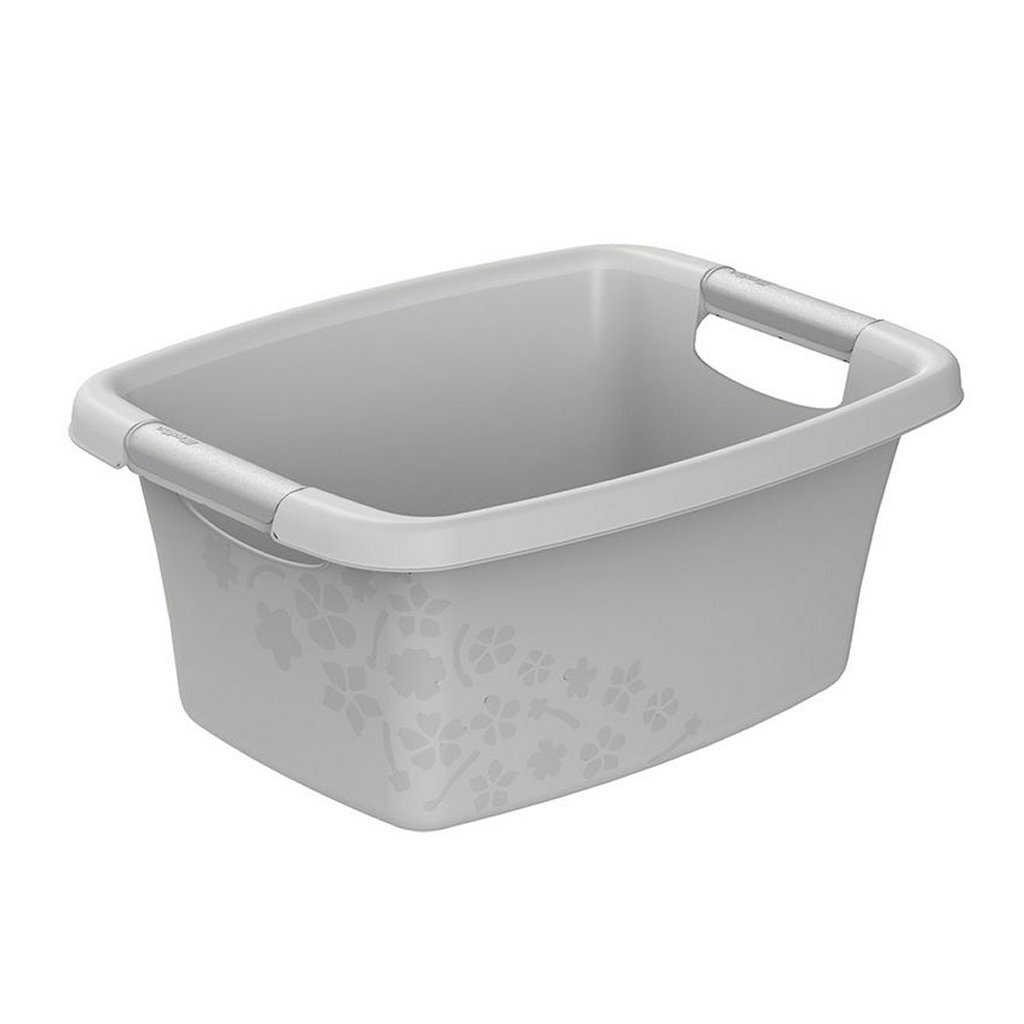 Rotho Flowers Wasmand 12L Cool Grey