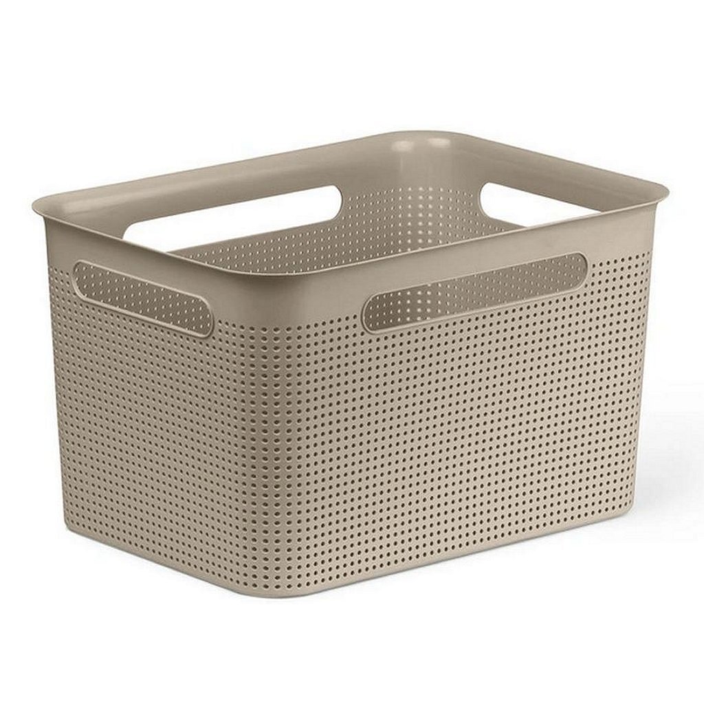Rotho PINA Opbergmand 21x26x36 cm Cappuccino