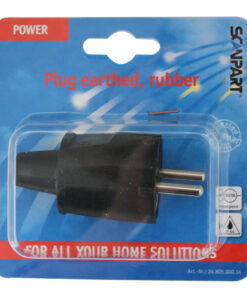 Scanpart 2480500014 E518 Stekker en Ra Rubber 10/16a