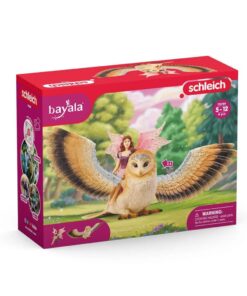 Schleich Bayala Fee Tijdens de Vlucht op Glam-Owl