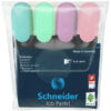 Schneider S-115098 Highlighter Job Pastel Kleur Ass. Etui A 4st.