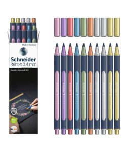 Schneider S-ML05011503 Paint-It Metallic Rollerball 0.4 mm 10 Stuks