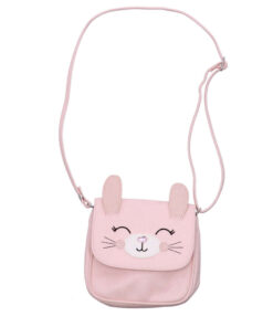 Schoudertasje Roze Kat