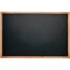 Seco SE-CHALKA4 A4 Krijtbord met Lijst Zwart/Hout