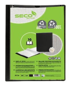 Seco SE-DB10-BK Showalbum A4 10 Sheets Zwart