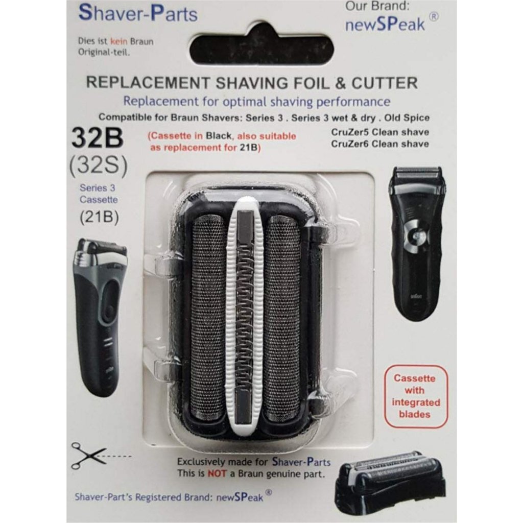 Shaver-Parts Braun Series 3 21B Cassette