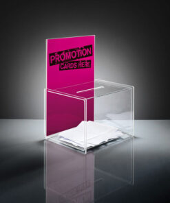 Sigel SI-VA150 Aktiebak Transparant 22x17x30 Cm + Insteek Voor A4