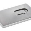 Sigel SI-VZ120 Visitekaartetui Zilver "Snap" Voor Kaarten Tot 91x57mm