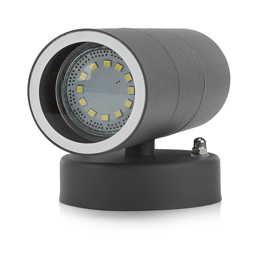 Smartwares GWL-176-HG Buiten Wandlamp Grijs/RVS - Afbeelding 3