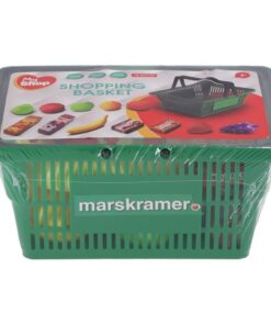 Speelgoed Boodschappenmandje Marskramer 18-delig Groen